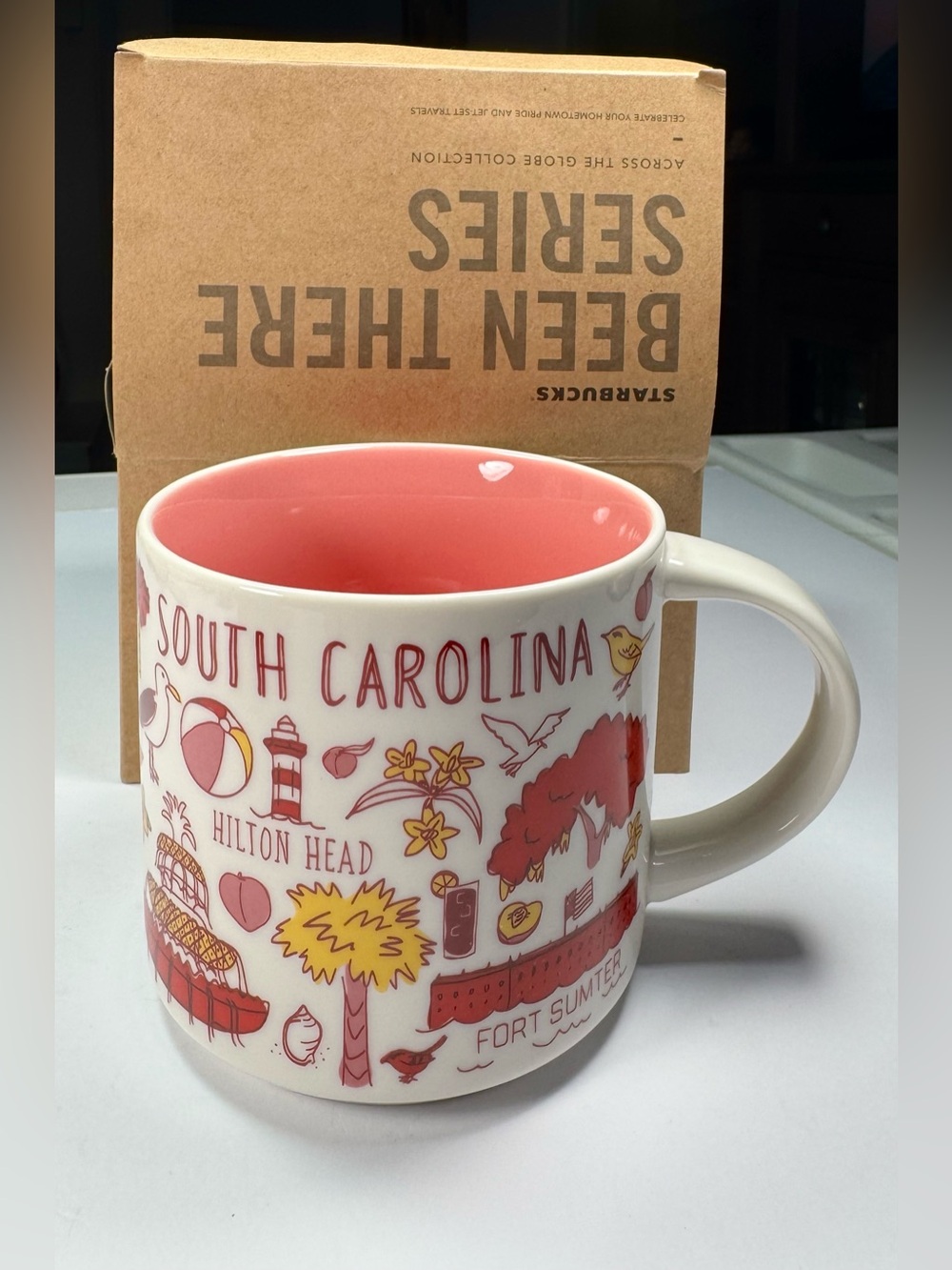 Starbucks South Carolina Been There Series 2021 14oz Coffee Mug New In Box
